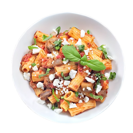 Rigatoni alla Norma