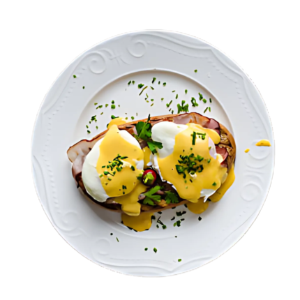 Egg Benedict on Brioche